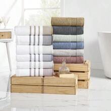 Towels Summer,Holiday Home Bathroom Decor - Mezclilla - View 3