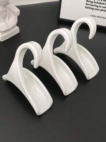 1/3/5pcs Bag Hook Hanger, Purse Hanger Hook Bag Rack Holder, Handbag Tote Hanger Organizer Storage, Wardrobe Hook Organizer, Closet Rod Hanger, Storage Organizer For Backpacks,Suitable For Bags, Caps, Scarfs And Other Accessories, Arch-Shaped Bracket, For Storing And Organizing Purses, Backpacks, Satchels, Crossovers Handbags Tote, Home Decor, Room Decor, Bedroom Wardrobe Decor. - Multicolor - View 13