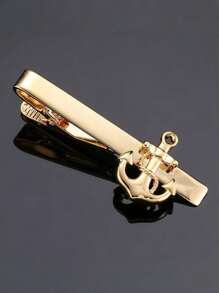 1 件男士西装衬衫锚领带夹，时尚、优雅、简约商务婚礼领带配件，适合常规、婚礼、商务领带，是送给丈夫、父亲和男朋友的理想圣诞节和万圣节礼物 - 領帶夾 - 查看 16