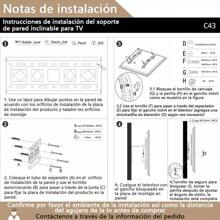 Uclub Base Soporte De Pared Tv Inclinado Para 26-65 Pulgadas 65kg Soporte De Pared Para Tv/monitor De 26 A 65 Negro - Negro - Ver 8
