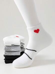 100/50/40/30/20/15/10/5/3/1Pair Of Men's Breathable Sports Socks, Fashionable Letter Printed High Stretch Outdoor Running Socks,Comfortable, Breathable, Anti-Smelling And Antibacterial Socks Are Suitable For Everyday Life - Multicolor - View 5