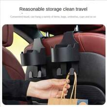 1PS Car Hook Car Seat Back Hook Multi-Functional Water Cup Holder Mobile Phone Stand Rear Row Storage Car Storage - Multicolor - View 9