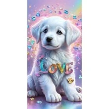 钻石画套装成人 DIY 钻石艺术套装初学者全钻圆形钻石圆点画宝石艺术套装家居墙面装饰礼物