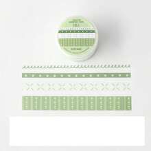 4 卷“情人的信”和基础和纸胶带套装、白日梦想家系列、纸和盐手账装饰遮蔽胶带