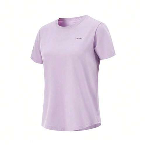 LI-NING Women's T-Shirt Professional Sports ATSV044 Legit Official Store - Twilight Purple - View 1