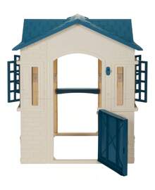 Little Tikes Cape Cottage Pretend Playhouse With Working Door, Toddlers Ages 2+, Blue - Beige - View 11