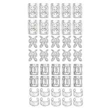 80PCS Alloy Hair Jewelry Hair Cuffs For Braids Metal Dreadlock Beads Hair Cuffs Rings Multi Style Braids Accessories Hair Decoration For Women And Girls Boho Hair Accessories, For Women, Fall, Travel, Hair Tools, Accessories Women, Hair Stuff,Fall,Hair,Hair Accessories,Accessories,Hair Accessories For Women,Travel,Hair Accessories,Accessories Women,Hair Accessory,Hair Accessories Women,Hair Tools,Hair Stuff,Stuff,Beauty Accessories