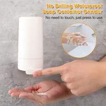 1SET Soap Grinder Dispenser Powder Maker Waterproof For Bathroom Washroom Kitchen Adjust - White - View 6