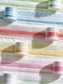 4 卷“情人的信”和基础和纸胶带套装、白日梦想家系列、纸和盐手账装饰遮蔽胶带