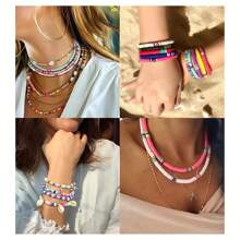 Electric Clay Bead Spinner - Automatic Bead Spinner For Jewelry Making, Bead Spinner Kit With 3 Beading Needles For Making Bracelets, Necklaces, DIY Crafts - View 6