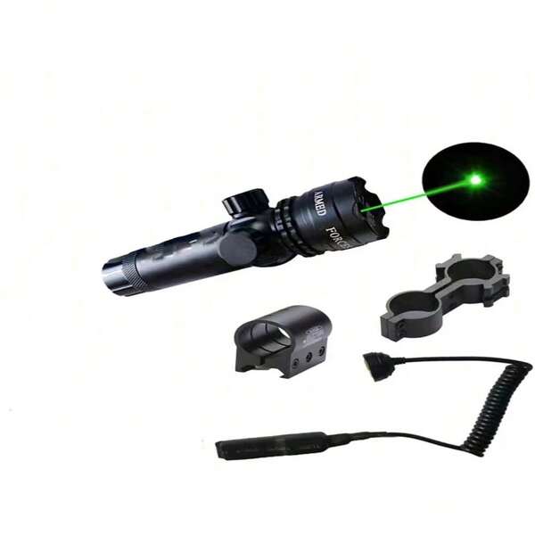 Anti-Seismic Strong Light Outdoor Camping Huntinggreen Dot Dot Monocular Positioning (Battery Not Included)
