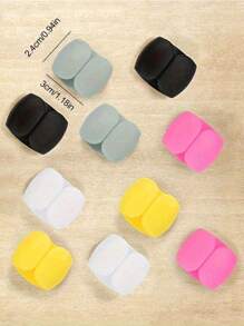 8/5/4/2/1/ 10PCS Mix And Match New Cable Storage Organizer, Data Cable Storage Buckle, Travel Data Cable Hub, Earphone Charging Cable Winding Storage Buckle