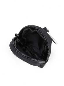 1pc Tactical Mini Compact Pouch Round Small Wallet Outdoor Mini Organizer Bag For Women For Men Wallet Mini Wallet Purse Wallet Coin Wallet Travel Wallet - Multicolor - View 3