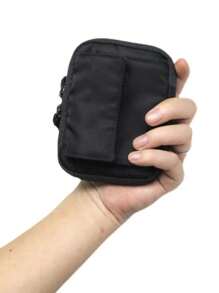 1 stuk Unisex Clutch-portemonnee met meerdere compartimenten voor munten, kaarten en kleine items voor damesportemonnee, miniportemonnee, portemonnee voor munten voor herenportemonnee