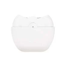 1 pieza Cortaúñas eléctrico recargable multifunción tipo C, incluye cortaúñas, cepillo de limpieza, cable de datos, función de corte, recorte y pulido de uñas en 3 en 1, diseño con forma de manzana con luz LED, batería de polímero de litio, disfruta de una manicura de salón de calidad en casa