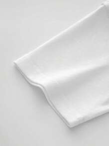 Playera Estampada Algodón Tshirt Manga Corta Lando Norris 1 Pieza 220g 100% Algodón - Blanco - Ver 4