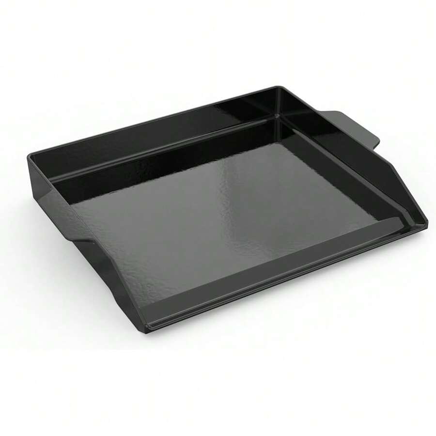 Onlyfire Plancha Grillplatte 44,5cm - Karbonstahl Pfanne Für Grill & Herd