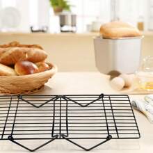 1/3 Tier Stainless Steel Stackable Cooling Rack, Suitable For Baking, Cooking, Roasting, Oven And Dishwasher, For Cookies, Pizza, Cakes And More