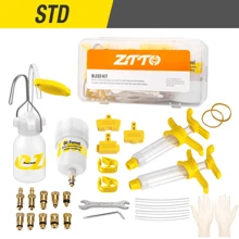 ZTTO 自行车液压刹车排气套件，通用 DOT 矿物油排气接头，山地车专业维修工具 - 彩色 - 查看 13