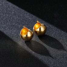 Small Chunky Gold Hoop Earrings For Women, 14k Gold Thick Statement Huggie Hoop Earrings Hoop Earrings Set Hypoallergenic Fashion Earrings
