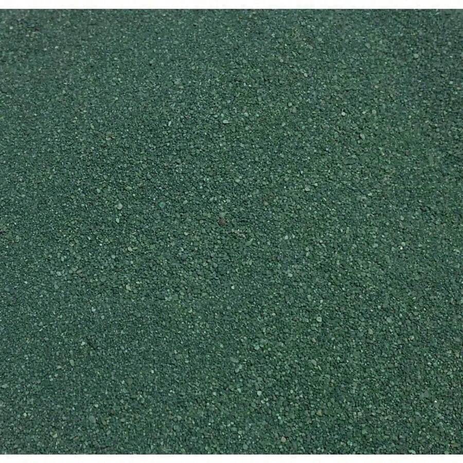 Artificial Turf Infill Sand Green. 40 Pounds.