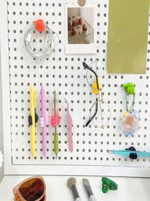 5/10个随机颜色创意拇指/小指形状多功能电缆整理器挂钩 - 彩色 - 查看 4