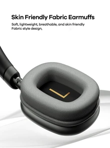 REMAX Remax Bluetooth Headphones Over Ear With Built-In Microphone, Multi-Angle Adjustment, 70 Hours Super Long Playtime Wireless Headphones, Foldable Lightweight Headset, With AI Assistant, Premium Gift For Friend, Classic Best Seller Of Store(Black/Blue)