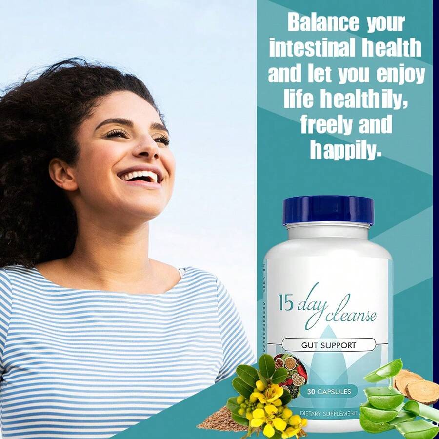 Does The 15 Day Cleanse Work 15 Day Cleanse - Maintains Gut Health, With Licorice Root Extract- 30