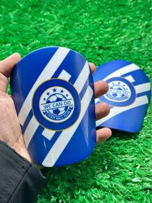 1 对 12*8 厘米高弹力防撞足球护腿板，EVA 泡沫透气，适合比赛和训练 - 查看 3