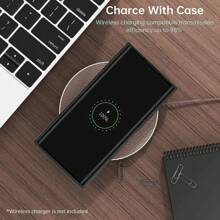 防震超薄皮套适用于三星 Galaxy S25 S24 S23 S22 Plus Ultra 保护套，适合生日、母亲、家人、朋友、男朋友、女朋友 - 藍色 - 查看 9