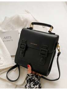 New Large Capacity Casual Mini Fashion Retro Flip-Top Backpack Multi-Purpose Handbag Shoulder Bag For Women Christmas Gift