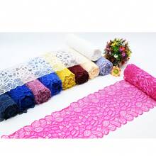 7011 Elegant Lace Fabric - Ideal For Clothing, Decorating, And Creative Projects