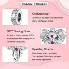 Wysokiej jakości modna posrebrzana zawieszka z serii Animal Sacred Elephant Charm, nowy bestseller do biżuterii DIY Bransoletka/Naszyjnik Wisiorek, Prezent dla rodziny i przyjaciół, Prezent świąteczny