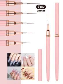 Nail Brush,Nail Art Liner Brush,Gel Polish Painting Art Design Pen Set Striping Brushes For Thin Long Lines, Tiny Details, Fine Drawing, Delicate Coloring Sizes 7/9/11/15/25mm,Nail Brush Set,Nail Art Brush,Nail Drawing Pen,Nail Art Painting Brush,Nail Brush Flower Drawing Pen,UV Gel Polish Painting Art Design Pen For Long Lines, Thin Details, Fine Drawing Sizes,Random Size/1PC| 5PCS/Set,Nail Tech Supplies,French Nail Brush,Nail Art,Nail Supplies,Nail Accessories,Nail Tools,Nail Art Tools,Nails,Nail Tools For Press On Nails,Brush,Nail Brushes,Nail Art Brushes,Nail Stuff,Gift For Women Girl,For Gel Nail Polish,Nail Polish,Nail Gel,Gel Polish