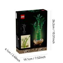 LEGO Botanicals Lucky Bamboo Building Set For Adults, Decor For Home Or Office 10344 - 10344 - View 8