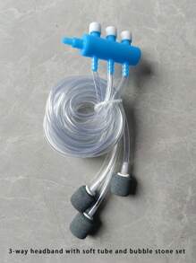 Aquarium Accessories, Airpump Splitter, Air Flow Adjustable Valve, (Splitter Head/Splitter Head + Tubing + Air Stone Set Available)