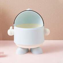 Desktop Storage Box Desktop Trash Can Desk Organizer Bin Cute Student Girls Hair Accessories Stationery Storage Kawaii Korean Storage Rack