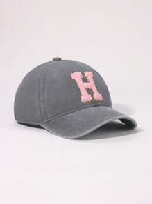 1piece 26 Letters Baby Baseball Cap, Vintage Trucker Baby Cap Hat | Country Cowboy Cute Preppy Retro Western Trucker Hats,Outdoor Cowboy Cap For 1-3Y Baby - 1PC - View 25