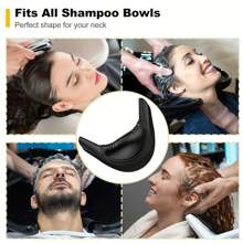 Reposacabezas para lavacabezas de salón, cojín reposacabezas para lavacabezas de salón, cojín reposacabezas para lavacabezas profesional, reposacabezas de silicona para lavabo de salón para bandeja de lavado de cabello en casa (Halloween, disfraz de fiesta, vestido de fiesta, accesorios de disfraz, Trick-or-Treat), vuelta al colegio, artículos esenciales de viaje, accesorios para el cabello para mujeres