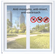 1 sztuka biała koronkowa zasłona, biały zwinięty brzeg, cztery pory roku zapobieganie komarom, salon i sypialnia zapobieganie komarom zasłona, samoprzylepna wielokrotnego użytku moskitiera, elegancki i prosty design, ściśle tkana, lekka i oddychająca zasłona, wentylacja, zmywalna, ręcznie robiona dekoracja domu