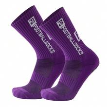 13 Colors FS Football Socks With Round Silicone Anti-Slip Suction Cup, Professional Matching Training Socks, Fall - Multicolor - View 24