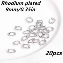 20 stuks 9/11/13MM messing verbinding kralen frame ring 18K verguld doorlopende gat kralen cirkel voor doe-het-zelf kralen sieraden maken benodigdheden