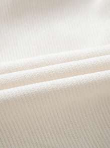 1pc Men's Boyfriend Style Loose Fit Striped & Letter Print Drawstring Waist Casual Bermuda Shorts, Suitable For Sports, Running, Summer