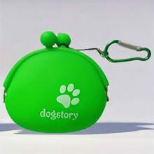 [1pc Outdoor Training Snack Bag] 1pc Pet Snack Bag, Outdoor Training Storage Pouch With Hook, Pet Outdoor Supply