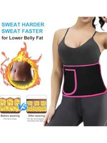 1 件，银离子腰带，用于排汗和收紧腹部 | 运动和燃烧脂肪的必备品，轻松去除多余脂肪，无需拉伸腰部，打造健康曲线