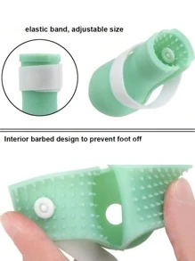 Four Adjustable Claw Sets Designed To Protect Scratches From Hair, Bathing And Shaving. These Rain Boots Prevent Bites And Scratches, And Include Bathing, Claw Trimming, And Headgear To Prevent Licking During Feeding
