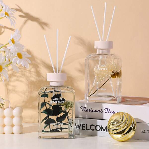 قطعة واحدة مبخر عطري 200 مل، منظف هواء، عطر الغرفة، مزيل رائحة للحمام، غرفة النوم، عطر طويل الأمد، زيوت أساسية للاستخدام المنزلي، بخور داخلي. مناسب كهدية للصديقة/الصديق