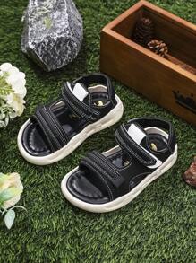 1 Paar Sommer Outdoor Jungen & Mädchen Lässig Mode Sandalen, leicht & weich