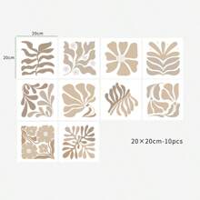 Autocollant de carreau de céramique floral vintage Matisse pour la cuisine, décalcomanie murale imperméable, cadeaux d'anniversaire, de remise des diplômes, décoration de chambre, décoration de maison, décoration murale de salle de bain, décoration de chambre à coucher, décoration de pièce, décoration de salon, décoration de maison, art mural de salon, papier peint autocollant, autocollants personnalisés, décoration de cuisine