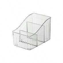 1 buc. Cutie de depozitare pentru articole de papetărie de birou, acrilic, de lux, ușoară, cutie de depozitare pentru produse cosmetice, masă de toaletă, baie, ruj, suport pentru îngrijirea pielii, cutie de machiaj